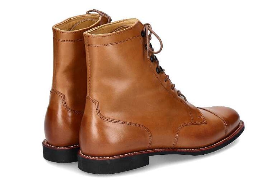 Ankle Boots | Ludwig Reiter Ludwig Reiter Lace-Up Ankle Boots Mary Poppins Patina Calf Cognac