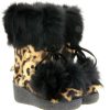 Warm Lining | Diavolezza Diavolezza Fur Boots Lapin Leopardo