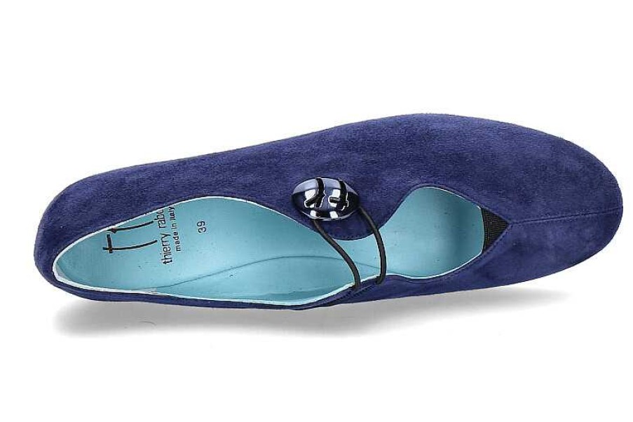 Flats | Thierry Rabotin Thierry Rabotin Sneaker Camoscio Cobalt Blue