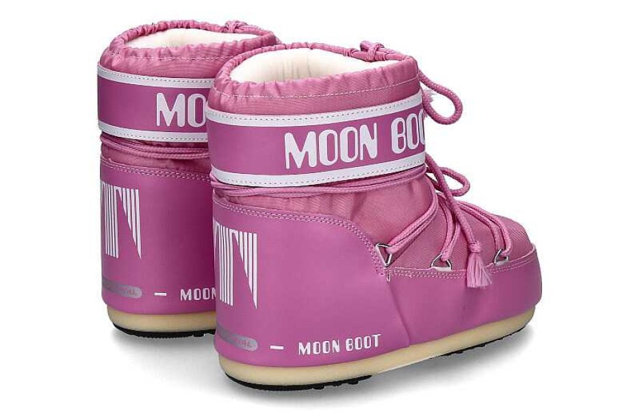 Booties | Moon Boot Moon Boot Snow Boots Icon Low Nylon Pink