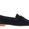 Flats | Luca Grossi Luca Grossi Loafer Camoscio Bleu