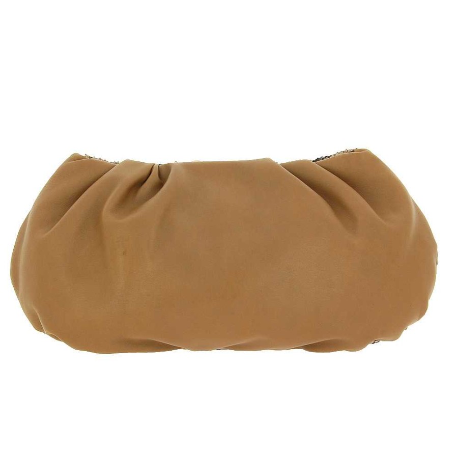 Hand Bags | Silvano Biagini Silvano Biagini Clutch Pitone Camel