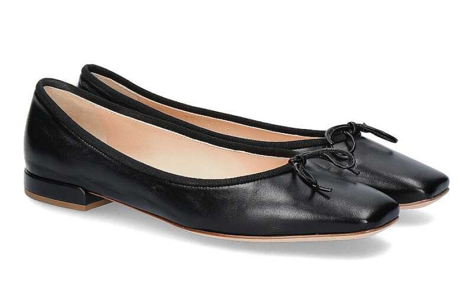 Ballet Flats | Unützer Unutzer Ballerina Nappa Nera