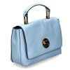 Hand Bags | Coccinelle Coccinelle Bag Mini Grain Leather Aquarelle Blue