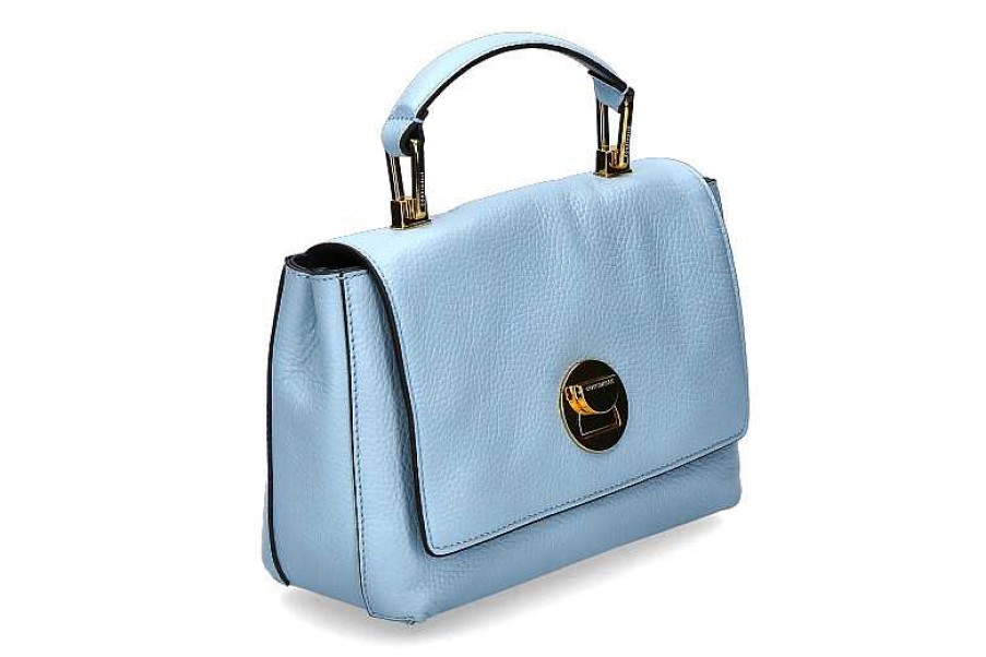 Hand Bags | Coccinelle Coccinelle Bag Mini Grain Leather Aquarelle Blue