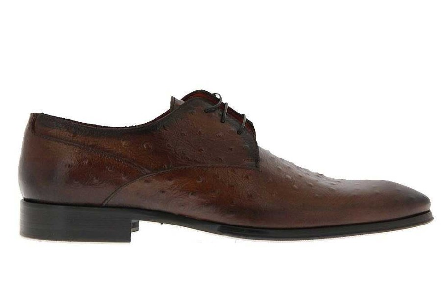 Oxfords | Flecs Flecs Lace-Up Stampa Struzzo Cuoio