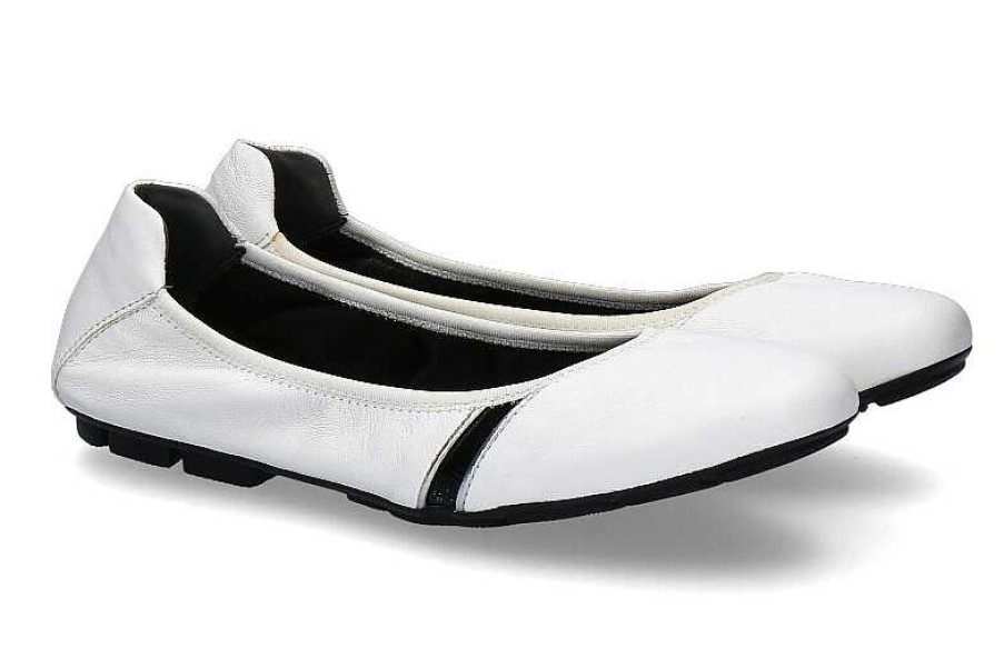 Ballet Flats | Hogan Hogan Ballerina Nappa Argento Bianco