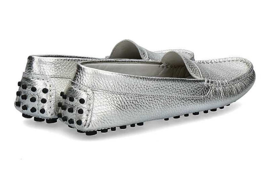 Moccasins | ScarpaRossa Scarparossa Slipper Gomera Shimmer Argento