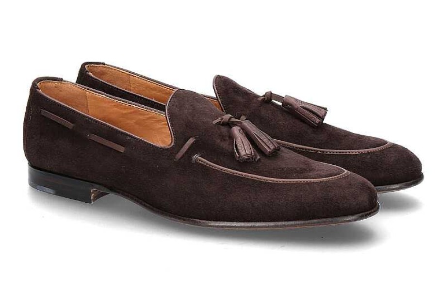 Loafers | Moreschi Moreschi Loafer Baviera Cuoio Testa Di Moro