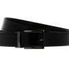 Belts | Hugo Boss Hugo Boss Wendegurtel Orion Leather Black Brown