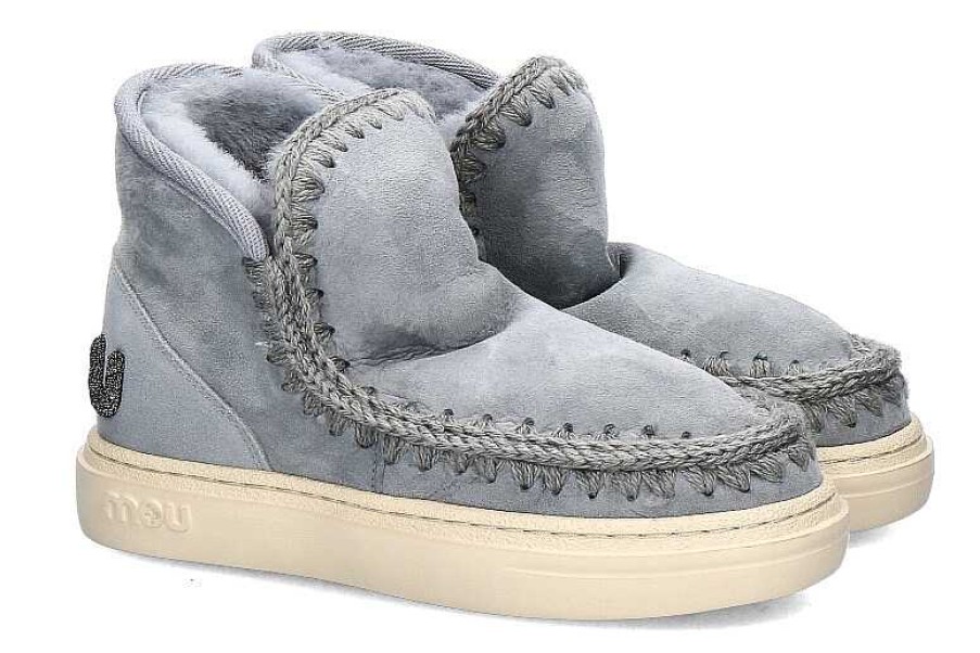 Warm Lining | mou Mou Boots Eskimo Sneaker Bold Iced Sea