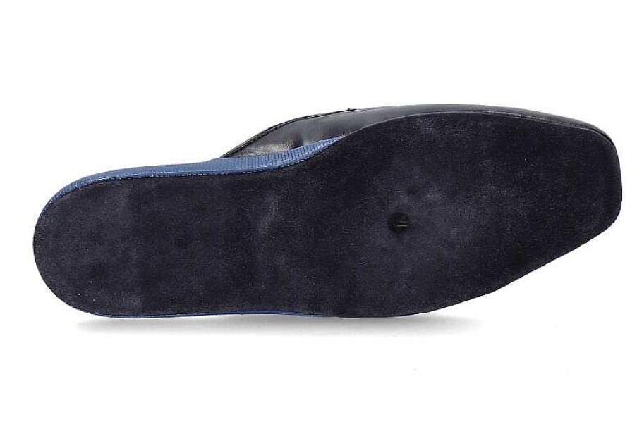 House Slippers | Aldo Brue Aldo Brue House Shoe Nappa Navy