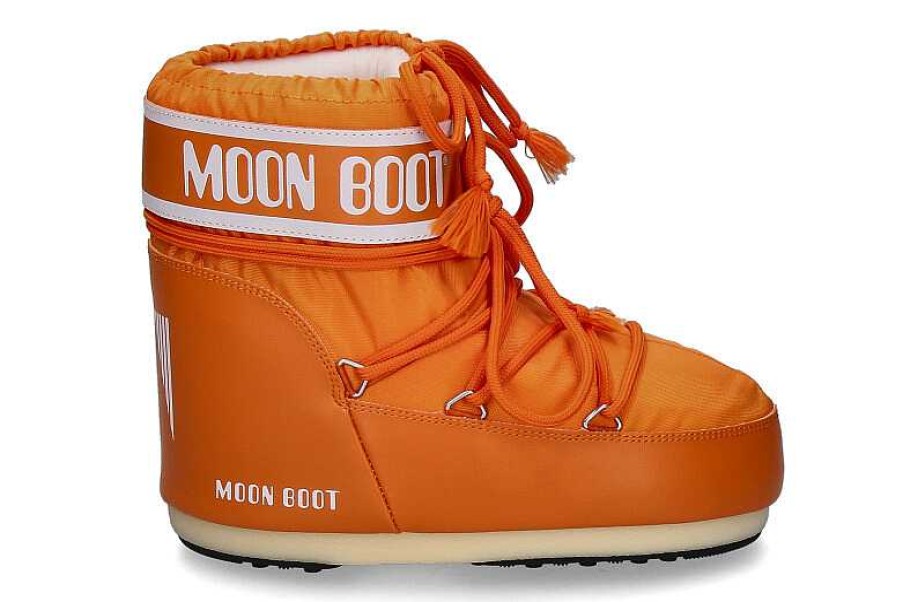 Warm Lining | Moon Boot Moon Boot Snow Boot Icon Low Nylon- Sunny Orange