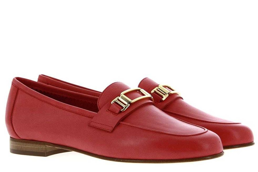 Flats | Truman's Truman'S Slipper Rodeo Liscio Rosso