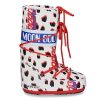 Warm Lining | Moon Boot Moon Boot Snow Boot Retrobiker Dalmatian- White/ Red