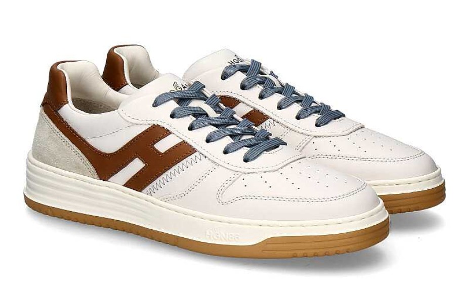 Sneakers | Hogan Hogan Men'S Sneaker H630 Allacciato- Creme/ Cognac