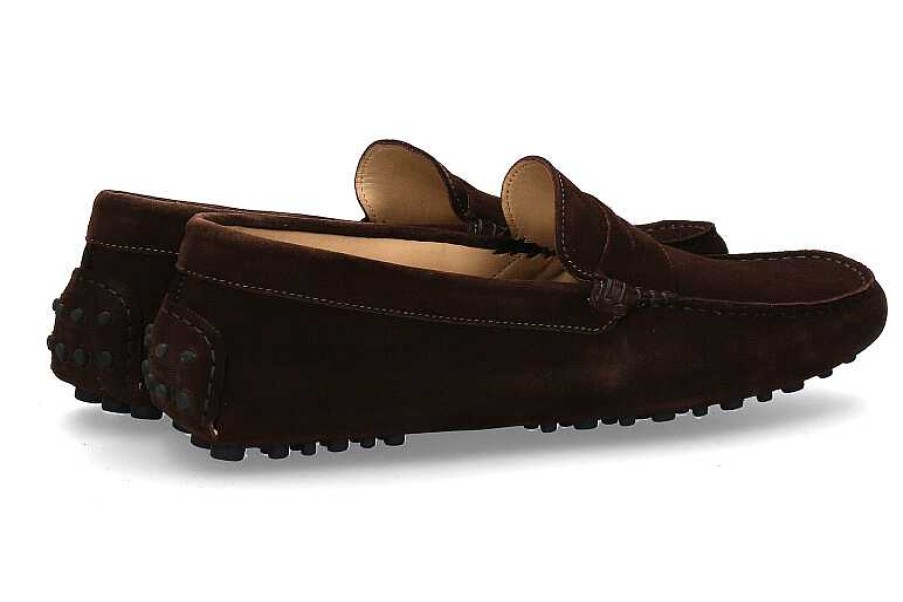 Moccasins | ScarpaRossa Scarparossa Moccasins Velour Cacao