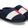 House Slippers | Tommy Hilfiger Tommy Hilfiger House Shoes Men Flag Homeslipper -Dunkelblau