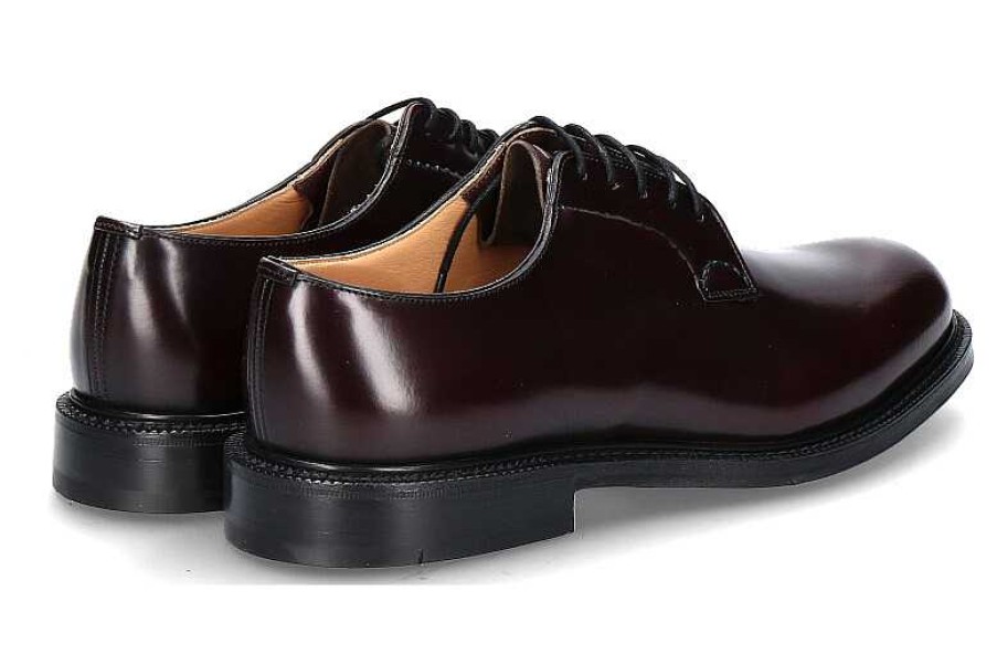 Oxfords | Church's Church'S Derby Shannon Polished Binder Burgundy