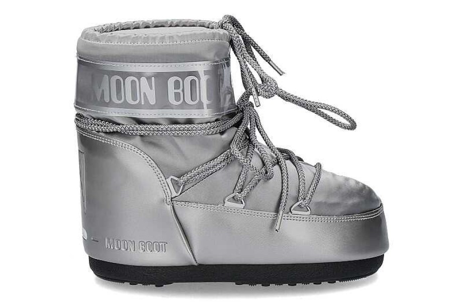 Warm Lining | Moon Boot Moon Boot Snow Boots Icon Low Glance Silver