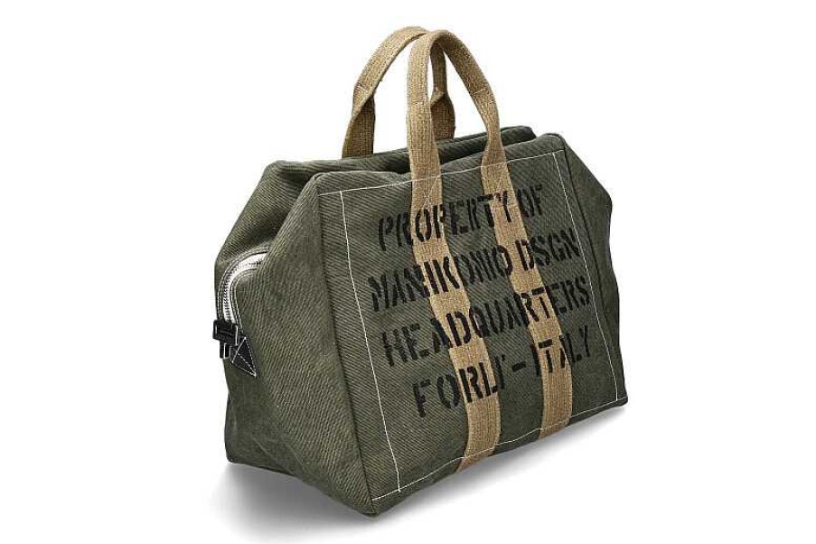 Hand Bags | Manikomio Manikomio Bag Icon Vintage- Military