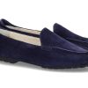 Flats | Mania Mania Loafer Camoscio Blu