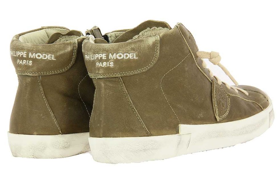 Sneakers | Philippe Model Philippe Model Sneaker High West Militaire