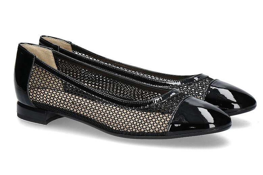 Ballet Flats | Brunate Brunate Ballerina Softlack Nero Riccione Nero