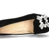 Flats | Brunate Brunate Ballerina Flex Camoscio Nero