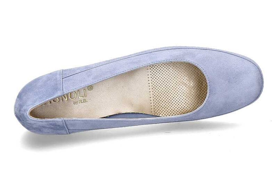 Flats | Bagnoli Bagnoli Slipper Camoscio Cerulean/Blau