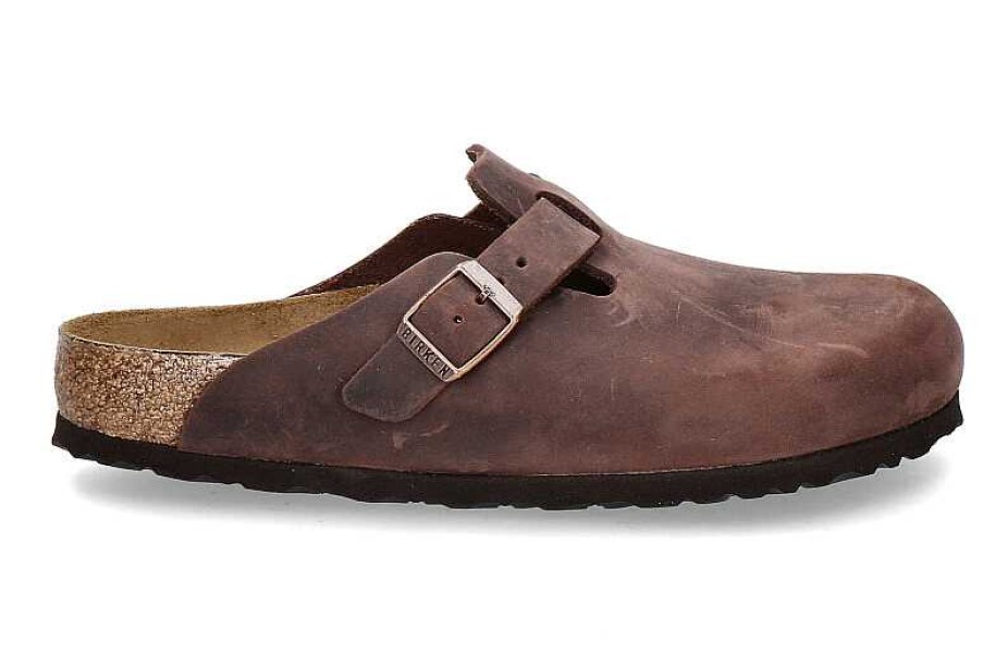 House Slippers | Birkenstock Birkenstock Clogs Boston Normal Naturleder Habana