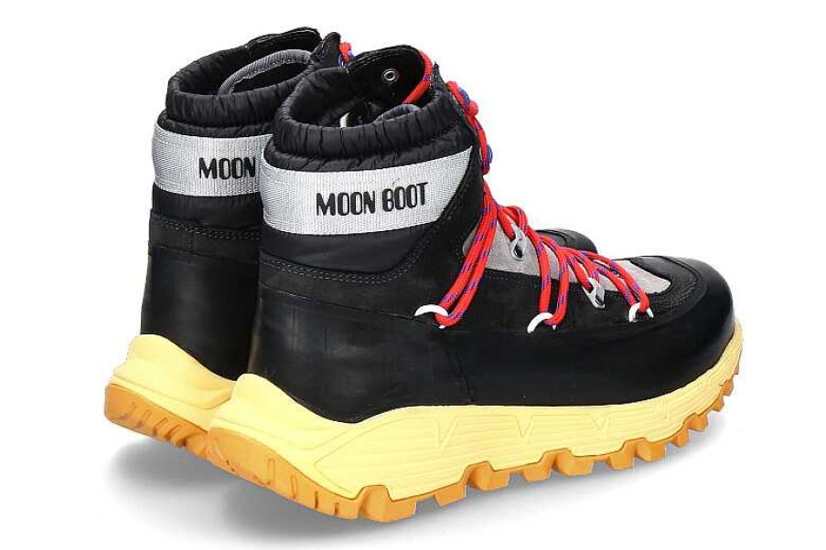 Warm Lining | Moon Boot Moon Boot Ankle Boots Tech Hiker Black