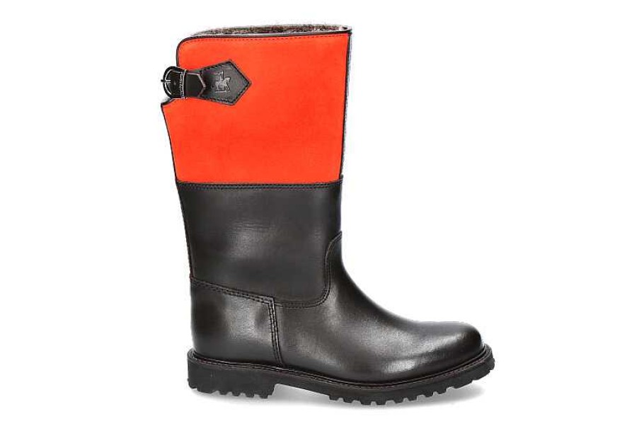 Warm Lining | Ludwig Reiter Ludwig Reiter Boots Lined Maronibrater Juchtenleder Mocca Velour Coral