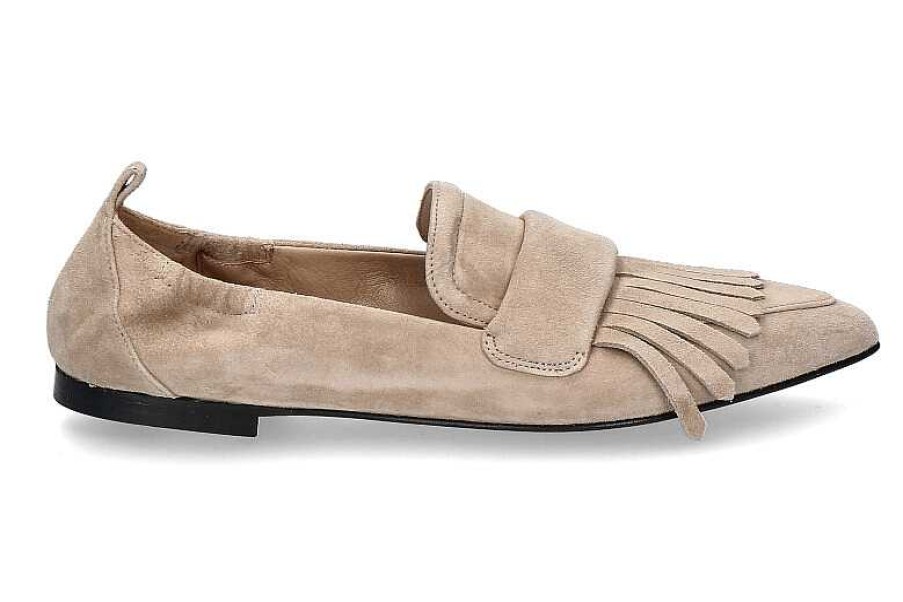 Flats | Pomme D'Or Pomme D'Or Slipper Grace Camoscio- Desert