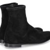 Ankle Boots | Truman's Truman'S Ankle Boots Camoscio Nero