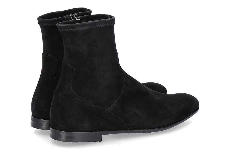 Ankle Boots | Truman's Truman'S Ankle Boots Camoscio Nero