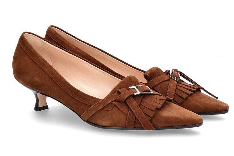 Pumps | Unützer Unutzer Pumps Camosico Cognac