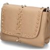 Hand Bags | La Carrie La Carrie Shoulder Bag Tumbled Leather Beige