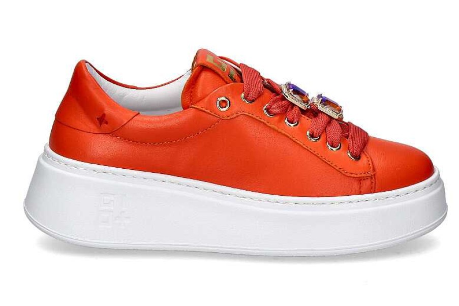 Sneakers | Gio+ Gio+ Women'S Sneaker Pia140C Combi Vitello- Orange