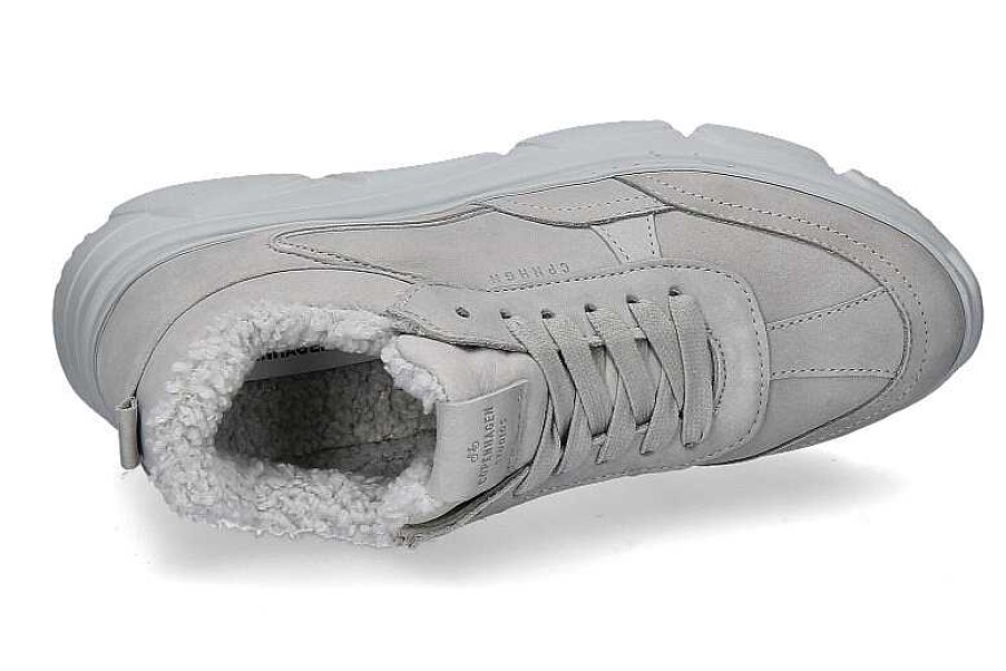 Warm Lining | Copenhagen Copenhagen Sneaker Lined Cph60 Nabuc Teddy Light Grey