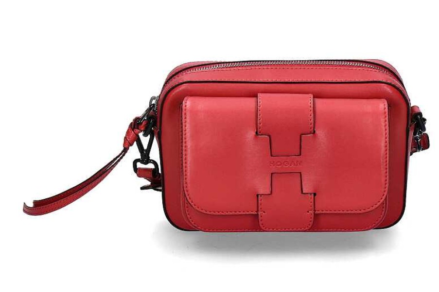 Hand Bags | Hogan Hogan Shoulder Bag Piccola Basic Red