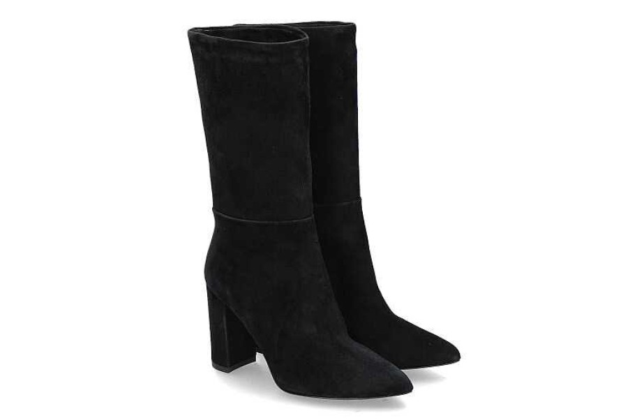 Boots | Canapé Biancadi Boots Camoscio Nero