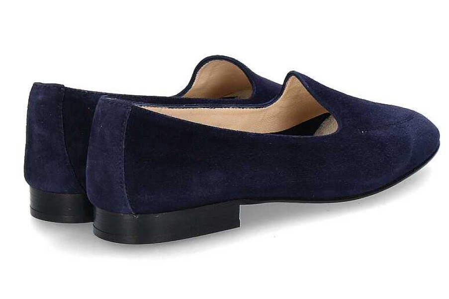 Flats | ScarpaRossa Scarparossa Slipper Benito Camoscio Blue Navy