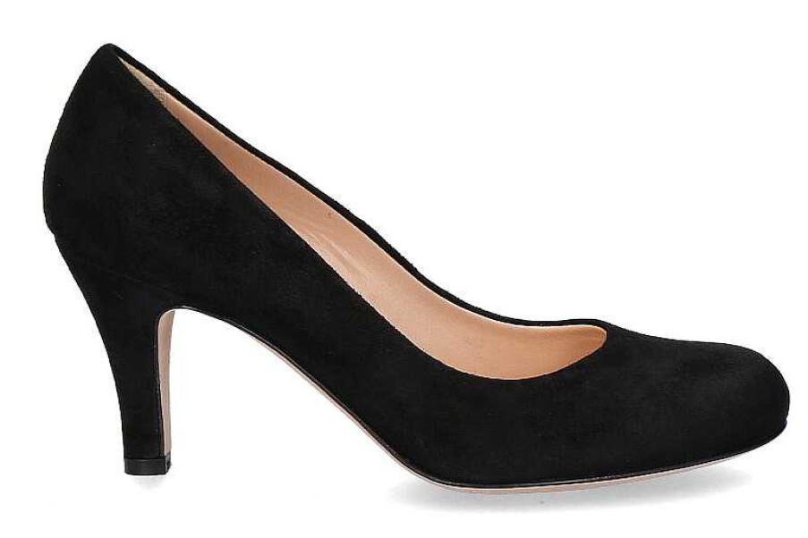 Pumps | Unützer Unutzer Pumps Calzature Donna Camoscio Velukid Nero