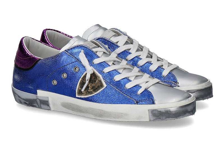 Sneakers | Philippe Model Philippe Model Sneaker Paris Metal Violet