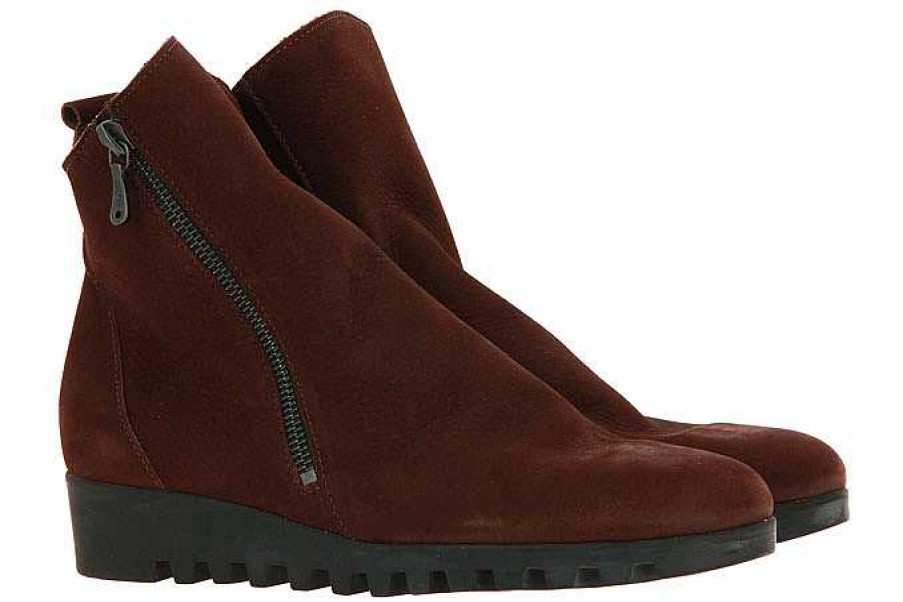 Ankle Boots | Arche Arche Ankle Boots Lomage Nubuck Cafe