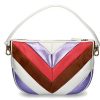 Hand Bags | La Carrie La Carrie Shoulder Bag Amitola Stripes Lollo Medium Leather Multi Taupe