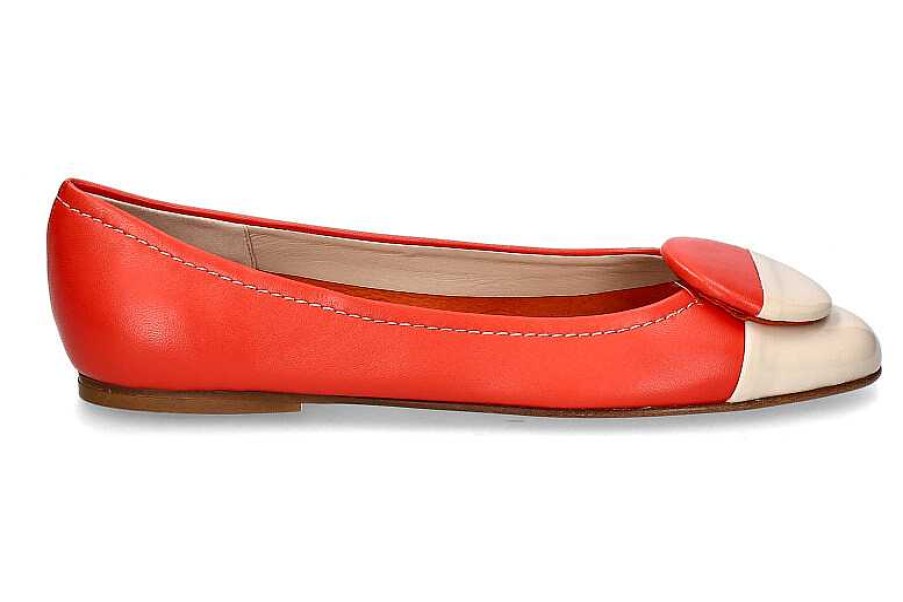 Ballet Flats | Status Status Ballerina Glossy 312 Fuoco/ Splendor Moonlight