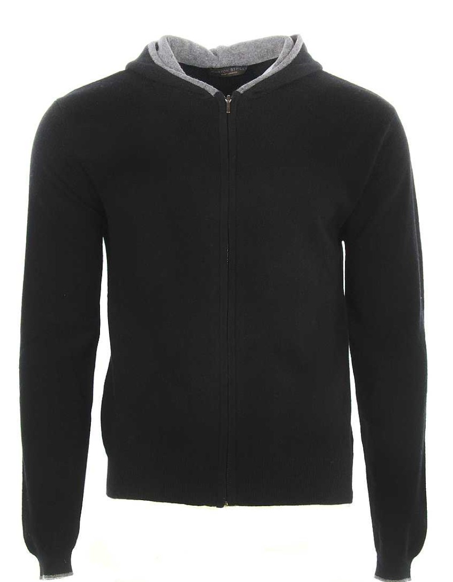 Jackets | Buxton Street Buxton Street Cardigan Cashmere Black