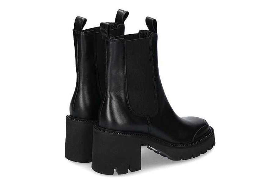 Booties | Kennel und Schmenger Kennel & Schmenger Ankle Boots Glossy Calf Black- Schwarz